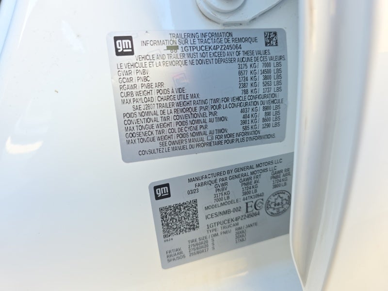2023 GMC Sierra 1500 Elevation