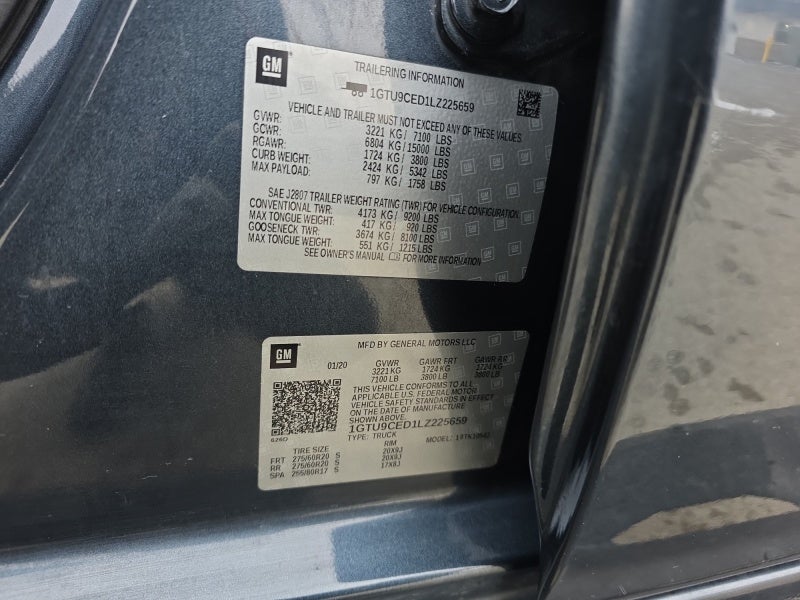 2020 GMC Sierra 1500 Elevation