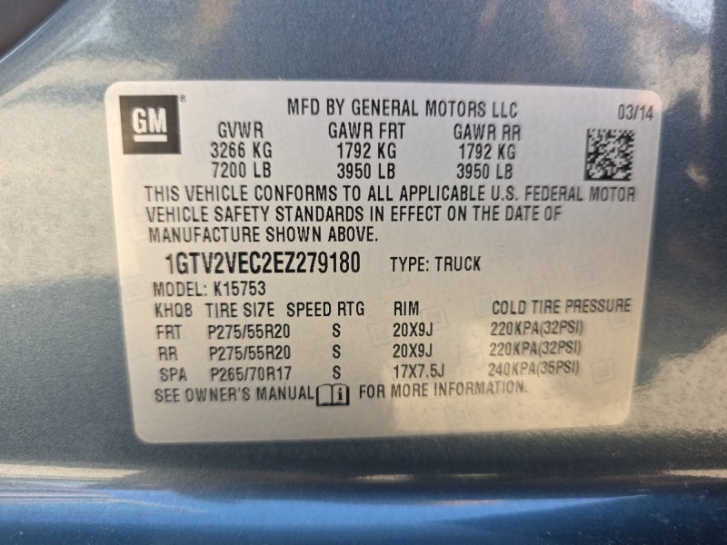 2014 GMC Sierra 1500 SLT