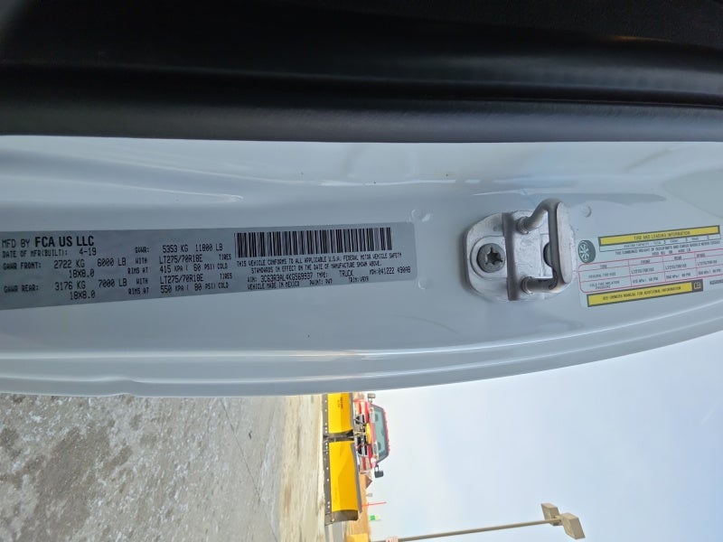 2019 RAM 3500 Tradesman