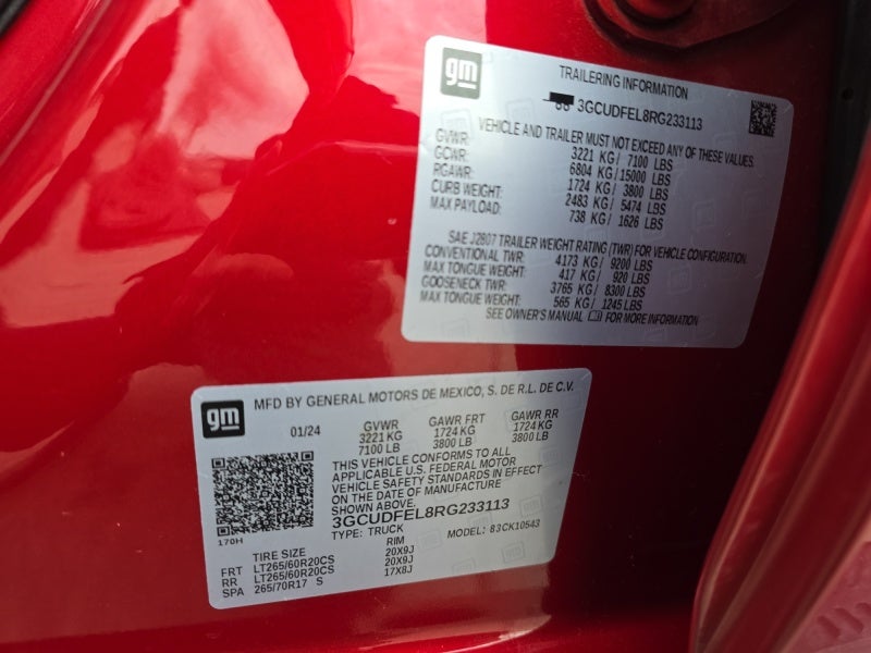 2024 Chevrolet Silverado 1500 LT Trail Boss