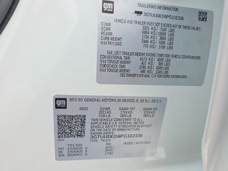 2023 GMC Sierra 1500 SLT