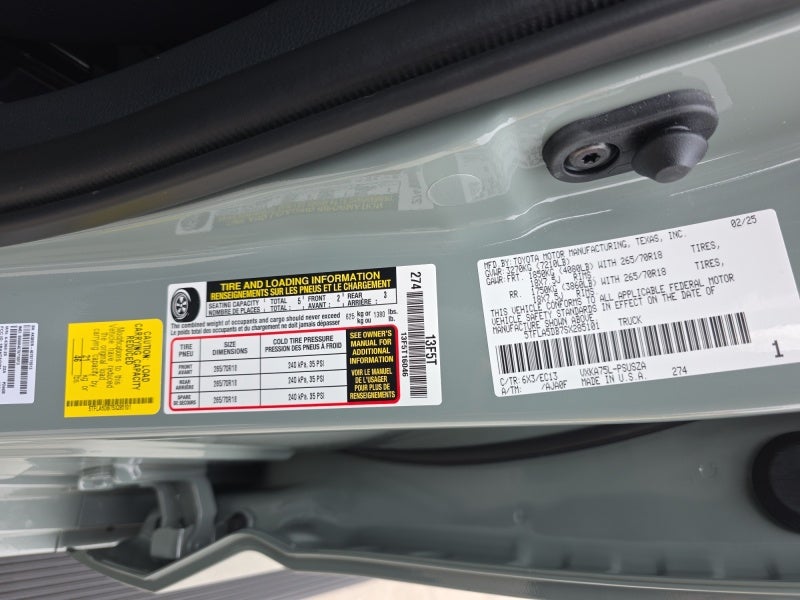 2025 Toyota Tundra 4WD SR