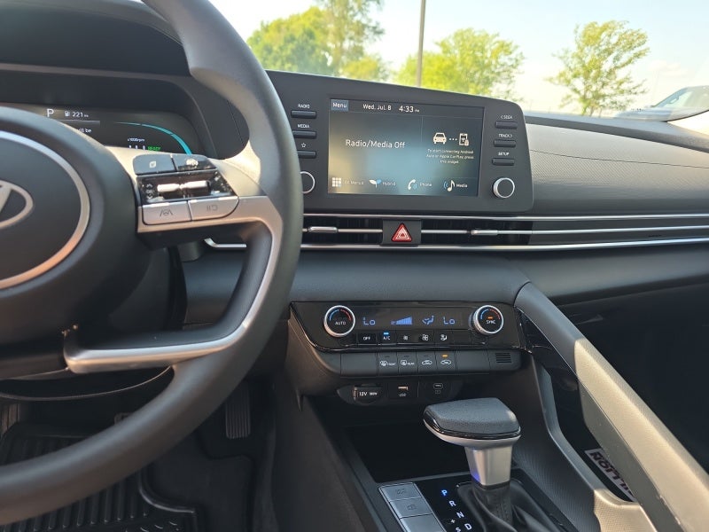 2025 Hyundai Elantra Hybrid Blue