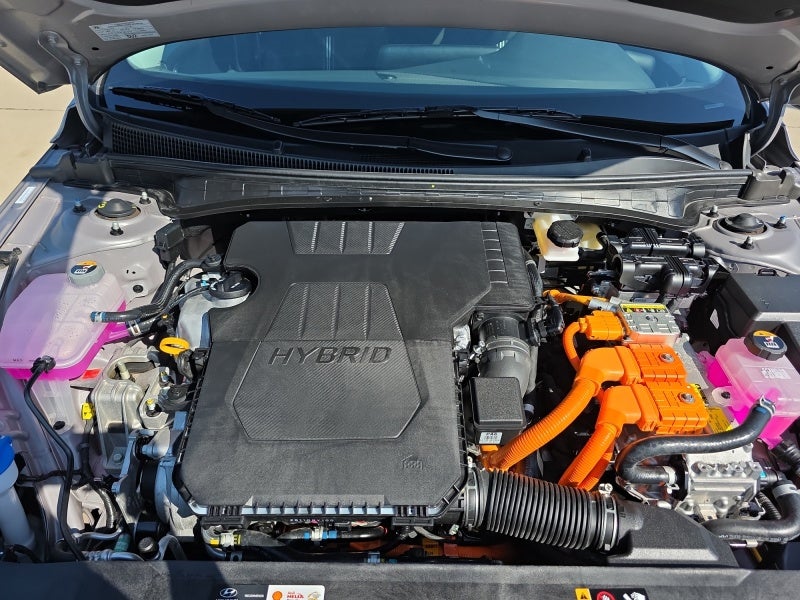 2025 Hyundai Elantra Hybrid Blue