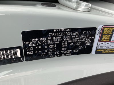 2025 Kia K4 LXS