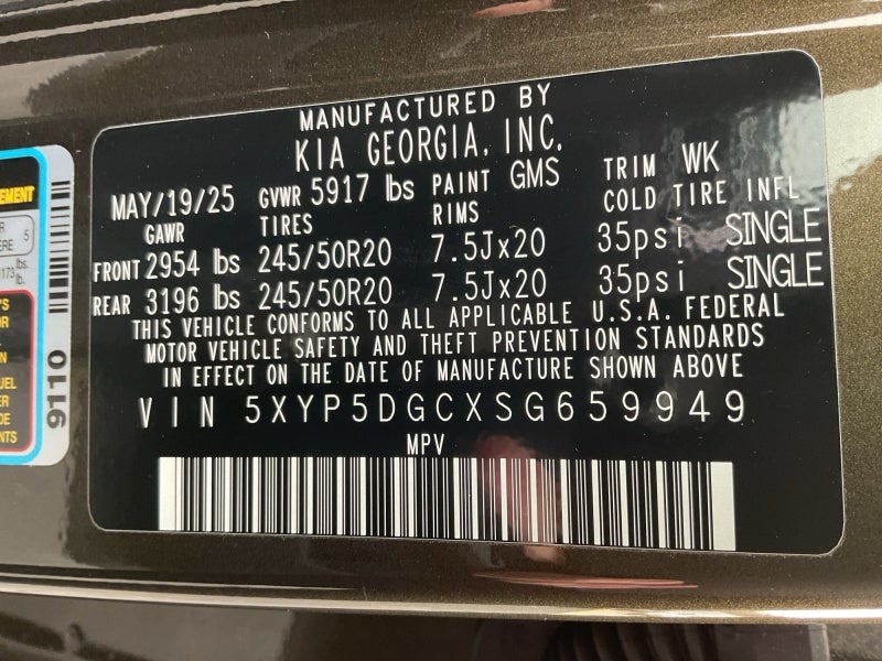 2025 Kia Telluride SX