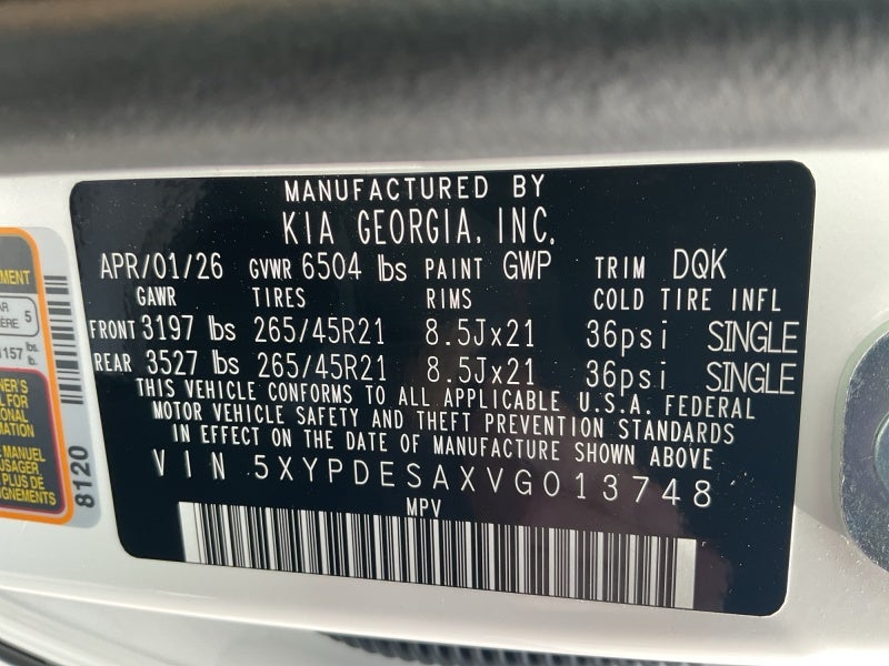 2027 Kia Telluride Hybrid X-Line SX