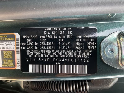 2027 Kia Telluride Hybrid X-Line SX-Prestige