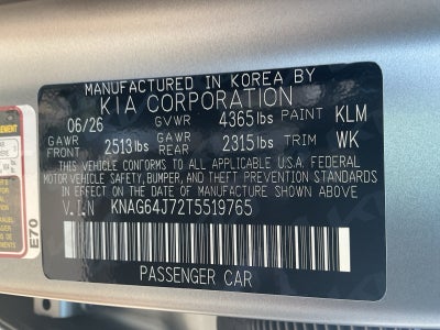 2026 Kia K5 GT-Line