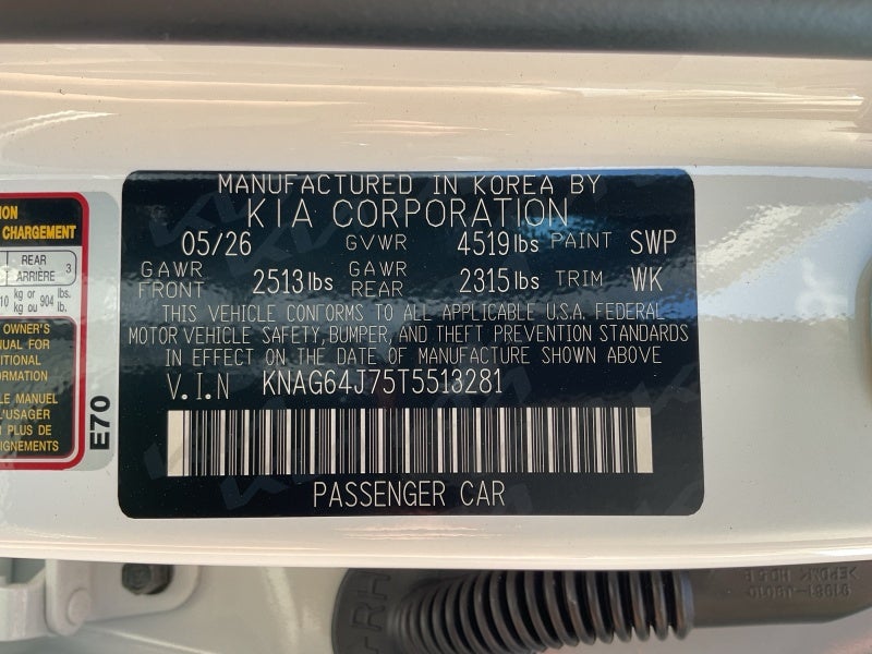 2026 Kia K5 GT-Line