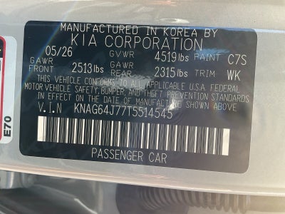 2026 Kia K5 GT-Line