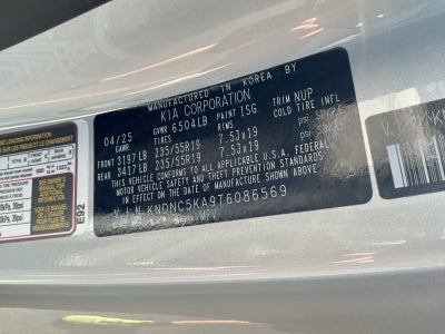 2026 Kia Carnival Hybrid EX