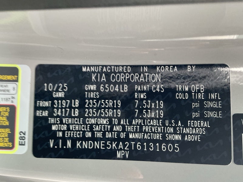 2026 Kia Carnival Hybrid SX