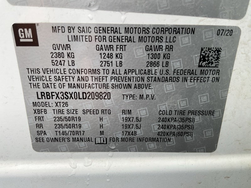 2020 Buick Envision Premium