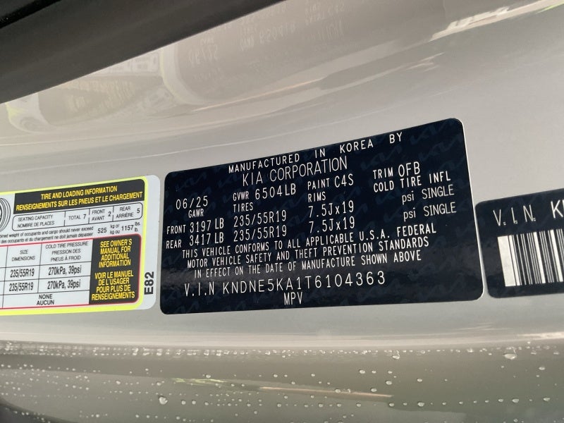 2026 Kia Carnival Hybrid SX