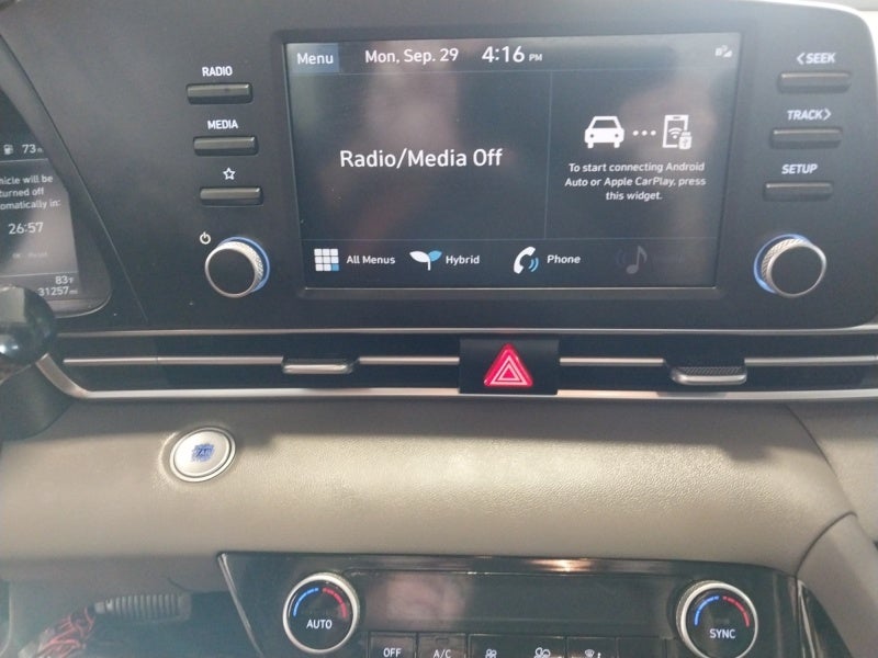 2023 Hyundai Elantra Hybrid Blue