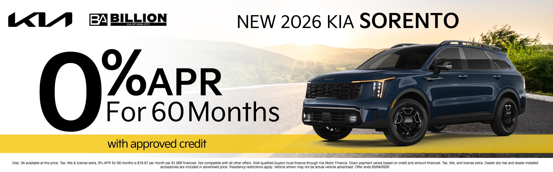 KIA OFFER