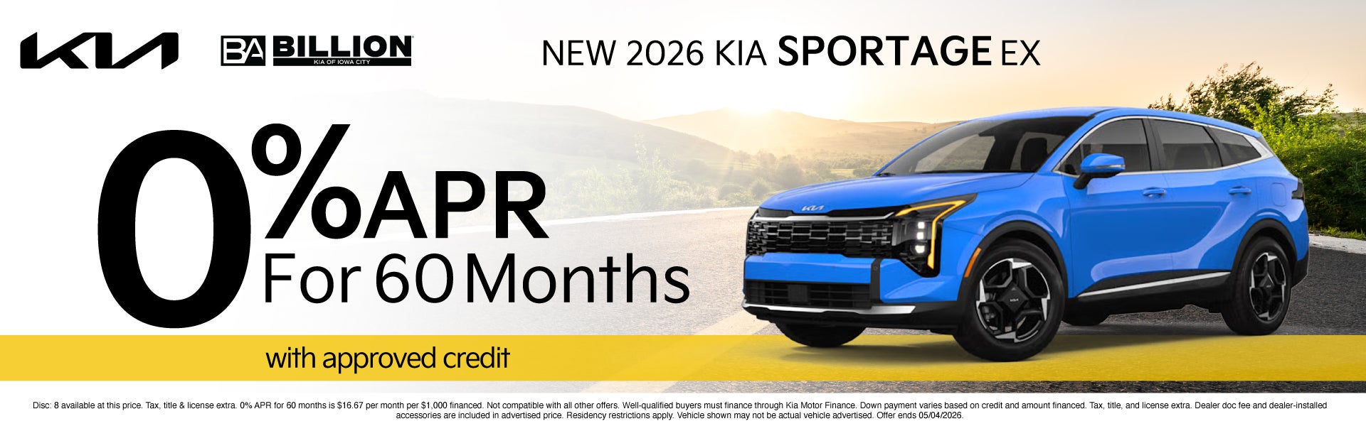 KIA OFFER