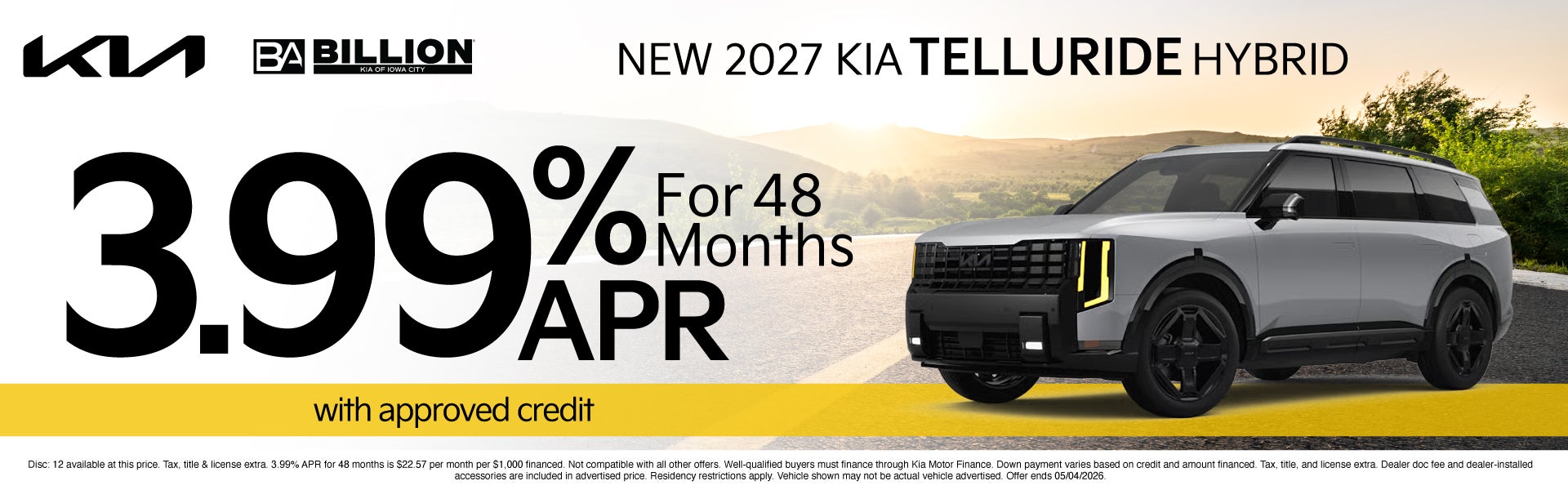KIA OFFER