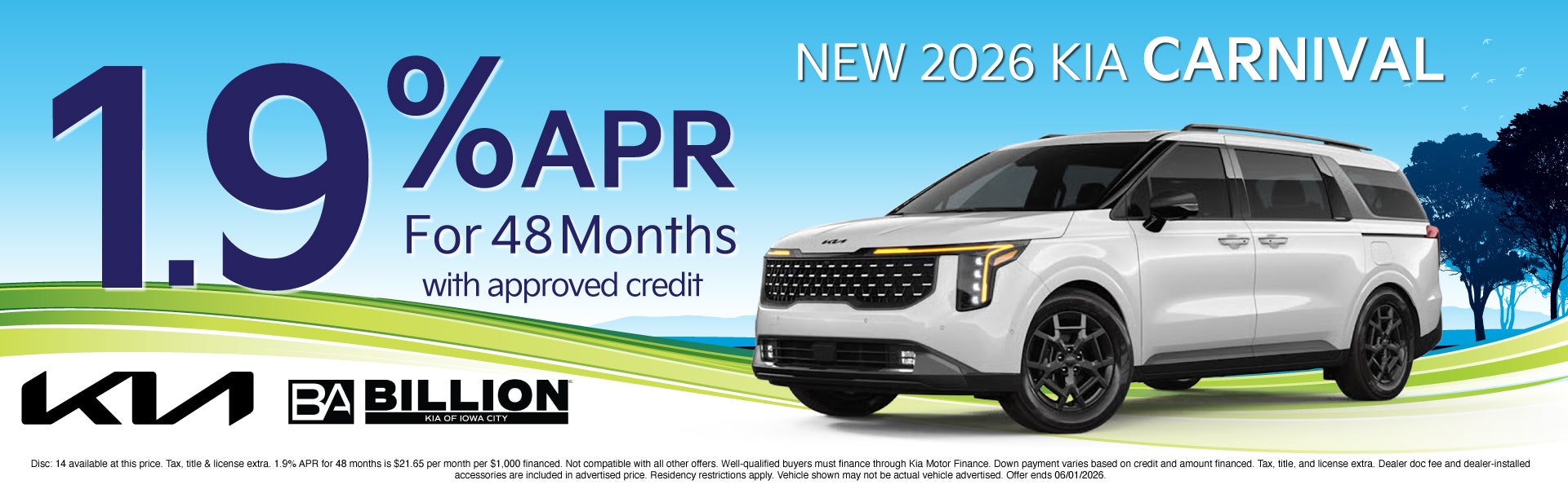 NEW 2026 KIA CARNIVAL