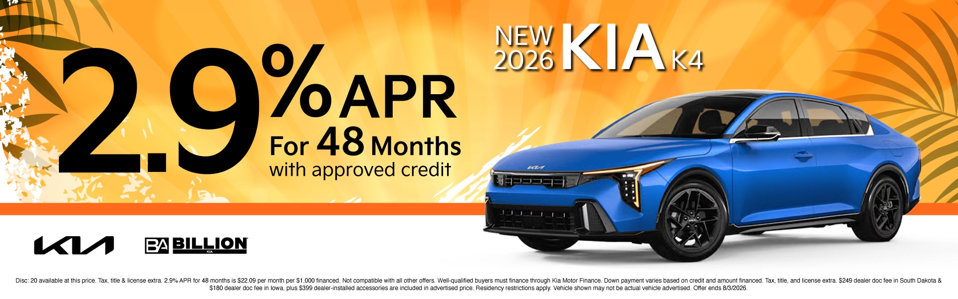 NEW 2026 KIA K4